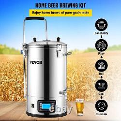 35L 110/220V 304 Stainless Steel All-in-One Home Beer Brewer Electric Brewing Sy