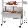 88lbs/132lbs Bbq Roaster Rotisserie Spit Electric Roaster Pig Goat Grill