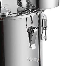 9.6gal Alcohol Distiller Stainless Steel Distillery Kit Copper Tube Home Brewing