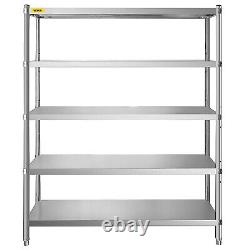 Kitchen Shelves Shelf Rack Stainless Steel Shelving Organizer Units 6072 inch