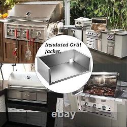 New-Vevor Insulating Jacket Gas Grill for 30-Inch Built-In Griddle 39.4×23