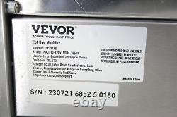 SEE NOTES VEVOR Hot Dog 30 Hot Dog Capacity 11 Rollers Stainless Steel Warmer