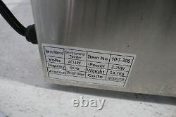 SEE NOTES VEVOR Stainless Steel Toaster Double Heating Tubes Countertop