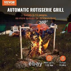 Spit Roaster Rotisserie Pig Lamb Roast BBQ Portable Picnic Outdoor Cooker Grill2