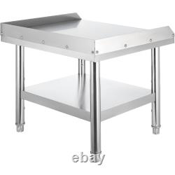 Stainless Steel Table for Prep & Work Kitchen Equipment Stand 24/36/48/60 Inch