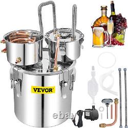 VEVOR 13.2Gal/50L Water Alcohol Distiller Moonshine Still Wine Brewing Kit Home