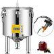 Vevor 14 Gal Brew Bucket Brewmaster Edition Conical Fermenter Home Brew Beer