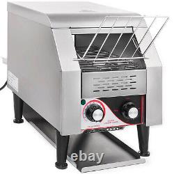 VEVOR 150PCS/H Commercial Conveyor Toaster Bread Toasting Stainless Steel 1300W
