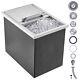 Vevor 18x12x14.5 Drop In Ice Chest Ice Cooler Ice Bin Stainless Steel Withcover