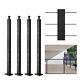 Vevor 4pcs Cable Railing Post 36x1x2 Stainless Steel Level Drilled Deck Railing