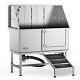 Vevor 50 Pet Dog Grooming Bath Tub Stainless Steel Wash Station With Ramp Right
