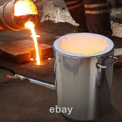 VEVOR 6KG Propane Smelting Furnace Kit Melting Forge Stainless Steel Tool 2700
