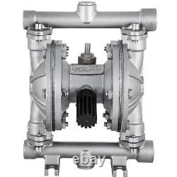VEVOR Air-Operated Double Diaphragm Pump 1/2Inlet Outlet 304 Stainless Steel