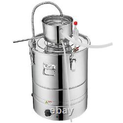 VEVOR Alcohol Distiller 9Gal Electric Heating Alcohol Water Still Whiskey Home