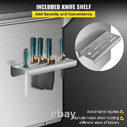 VEVOR Backsplash Stainless Steel Kitchen Range Hood Wall Tile Shield 30x30.7 In