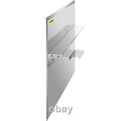 VEVOR Backsplash Stainless Steel Kitchen Range Hood Wall Tile Shield 30x30.7 In
