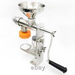 VEVOR Manual Oil Press Stainless Steel Oil Press Machine Nut and Seed Oil Press