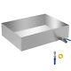 Vevor Maple Syrup Evaporator Pan 18x24x6 Inch Stainless Steel Tig 18ga With Valve