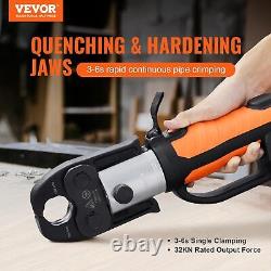 VEVOR Pro Press Tool, 18V Electric Pipe Crimping Tool 1/2 to 2 Stainless Steel