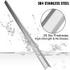 Vevor Stainless Steel Corner Guards 2 X 2 X 48 Inch Metal Wall Corner Protector