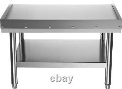 VEVOR Stainless Steel Equipment Grill Stand, 36 x 30 x 24 Inches Stainless Grill