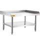 Vevor Stainless Steel Table Restaurant Equipment Stand Grill Table Undershelf