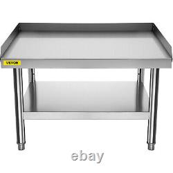VEVOR Stainless Steel Table for Prep & Work 36 x 30 Kitchen Equipment Stand