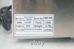 VEVOR TT-300 Commercial Conveyor Toaster 2200W Stainless Steel Heavy Duty