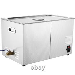 VEVOR Ultrasonic Cleaner with Timer Heating Machine Digital Sonic Cleaner SUS304
