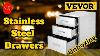 Vevor Stainless Steel Drawers Unboxing Bbq Kitchen