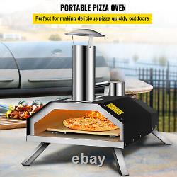 Four à pizza portable VEVOR Outdoor Pizza Oven 12 Pellet BBQ Foldable.