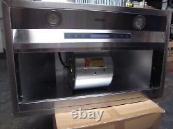 Hotte de cuisinière encastrée en acier inoxydable VEVOR 30, 900 CFM, 4 vitesses, LED, écran tactile