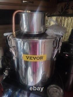 Kit de distillation d'alcool de vin d'eau de lune VEVOR 3/5/8/13.2 Gal