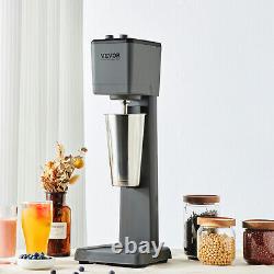 Machine à mélanger les milkshakes VEVOR 375W en acier inoxydable pour boissons thé au lait