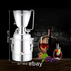 Machine de distillation d'eau alcoolisée VEVOR équipement de brassage DIY Whiskey distillateur domestique