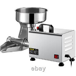 Presse à tomates électrique VEVOR Machine à moudre commerciale de tomates avec filtre SUS 370W