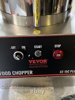 Robot culinaire commercial VEVOR 16Qt hachoir à légumes en acier inoxydable