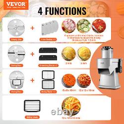Trancheuse électrique de légumes VEVOR 4 en 1 Coupe-aliments 200W Hachoir de légumes Dicer